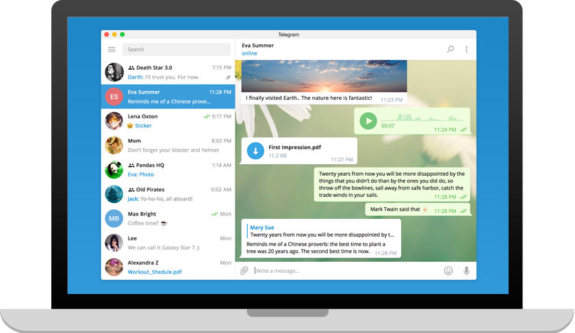 Telegram Windows 电脑版